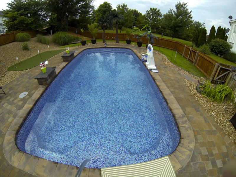 Elegant Inground Pool Installation